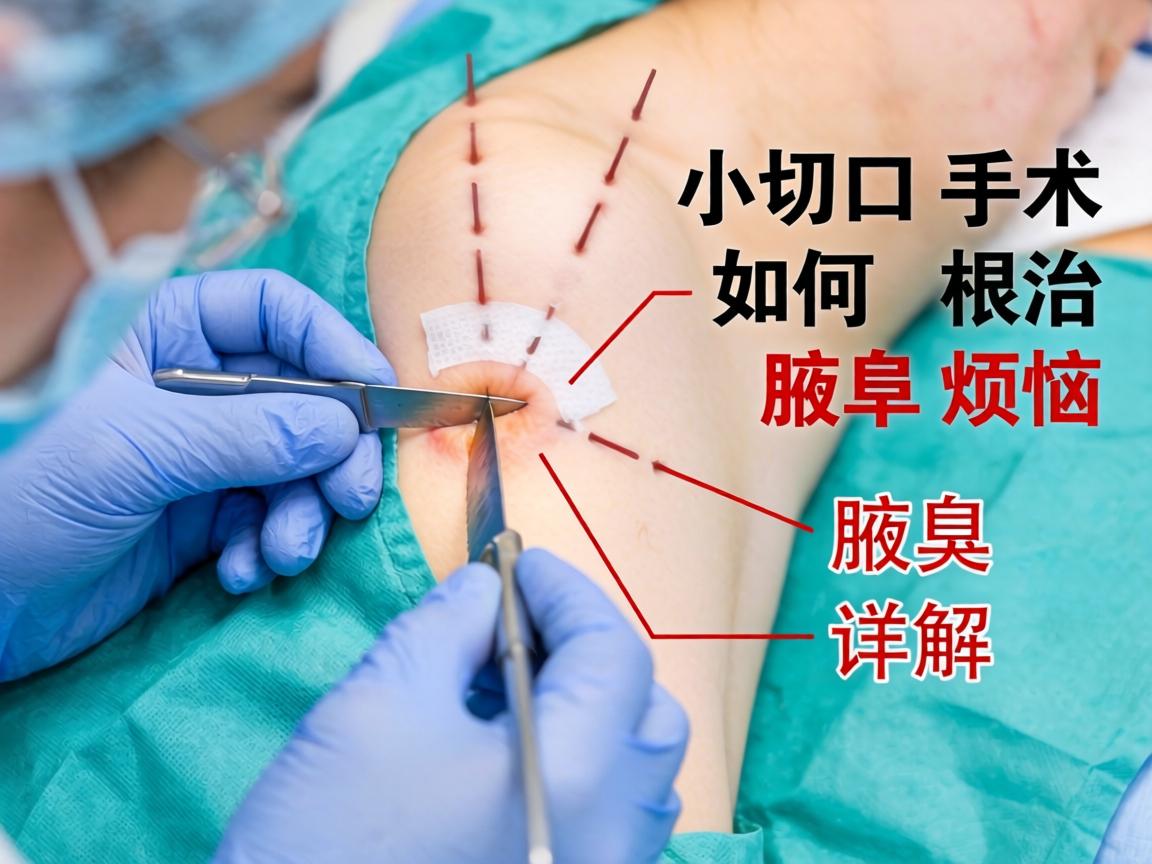 小切口腋臭手术详解,小切口手术如何根治腋臭烦恼 小切口腋臭手术详解,小切口手术如何根治腋臭烦恼