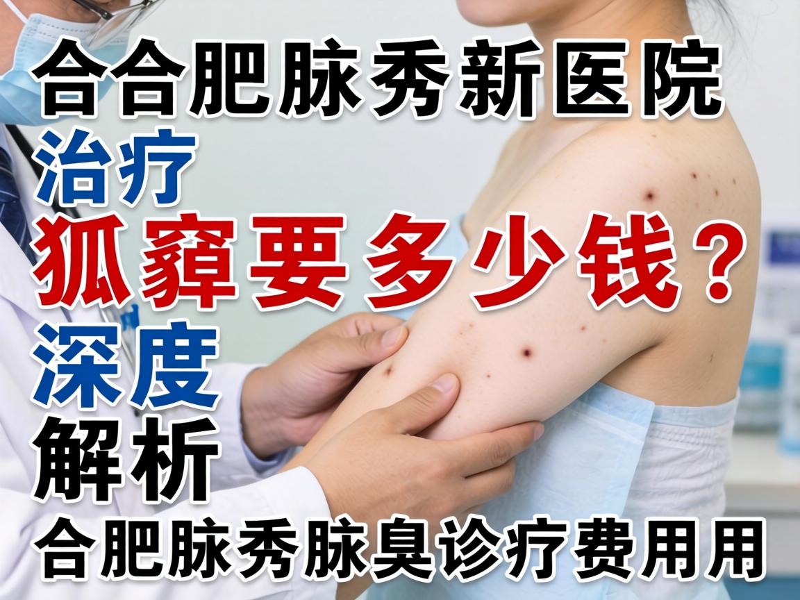 合肥腋秀医院治疗狐臭要多少钱？深度解析合肥腋秀腋臭诊疗费用