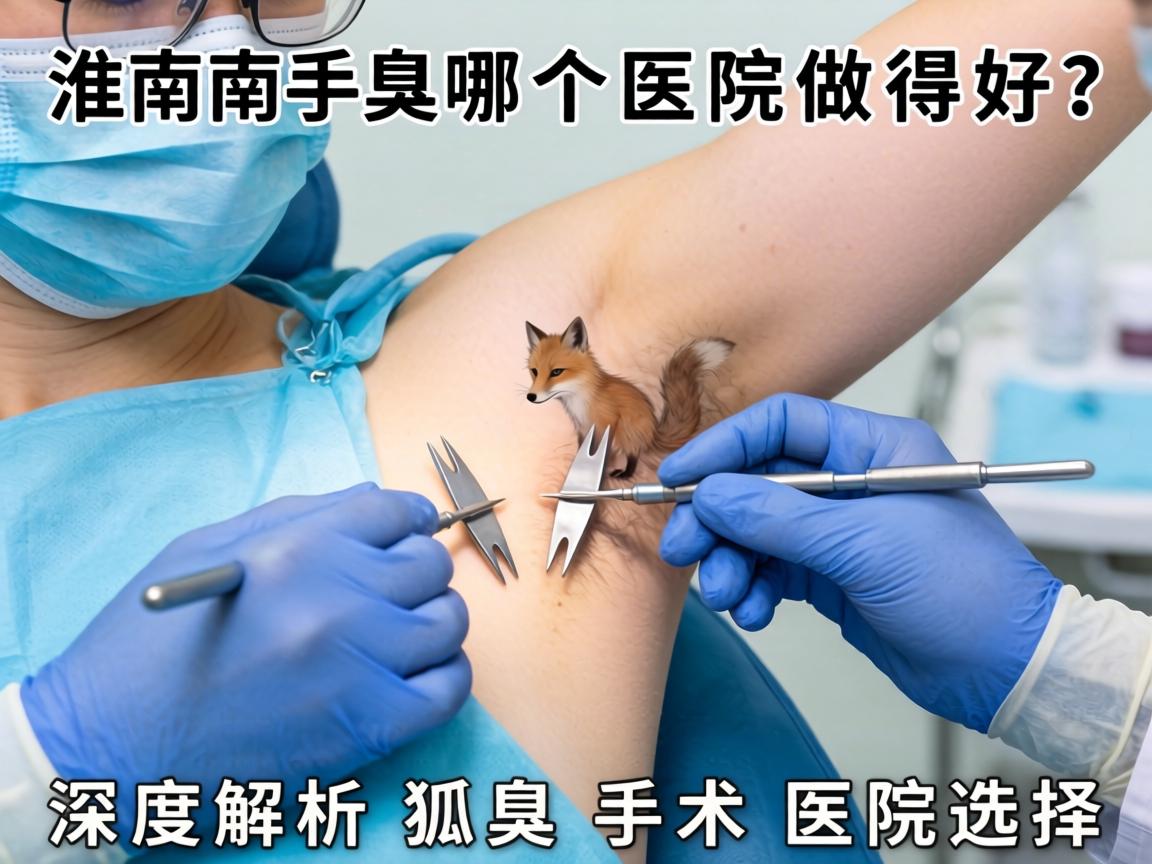 淮南狐臭手术哪个医院做得好？深度解析狐臭手术医院选择