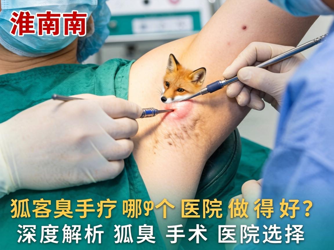 淮南狐臭手术哪个医院做得好？深度解析狐臭手术医院选择