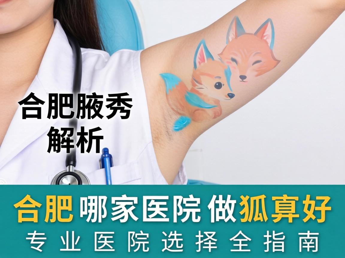 合肥腋秀解析，合肥哪家医院做狐臭好，专业医院选择全指南