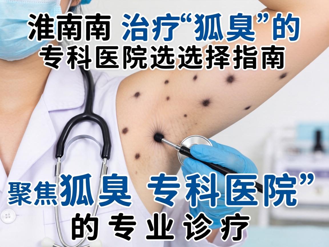 淮南治疗狐臭的专科医院选择指南，聚焦狐臭专科医院的专业诊疗