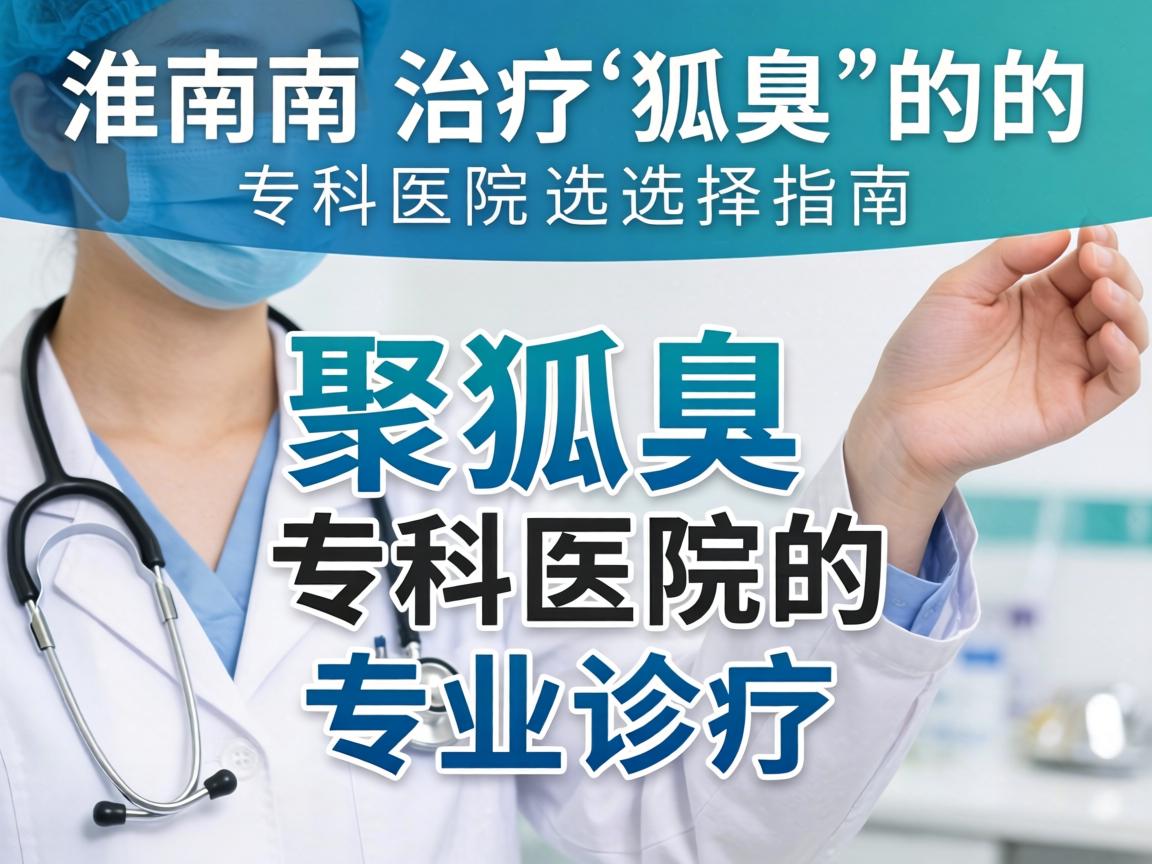 淮南治疗狐臭的专科医院选择指南，聚焦狐臭专科医院的专业诊疗