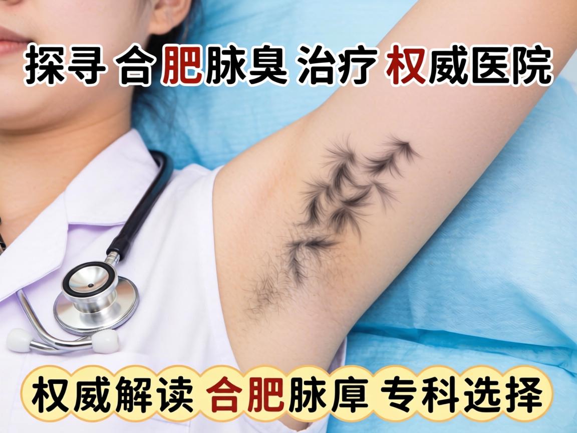 探寻合肥腋臭治疗权威医院，权威解读合肥腋臭专科选择