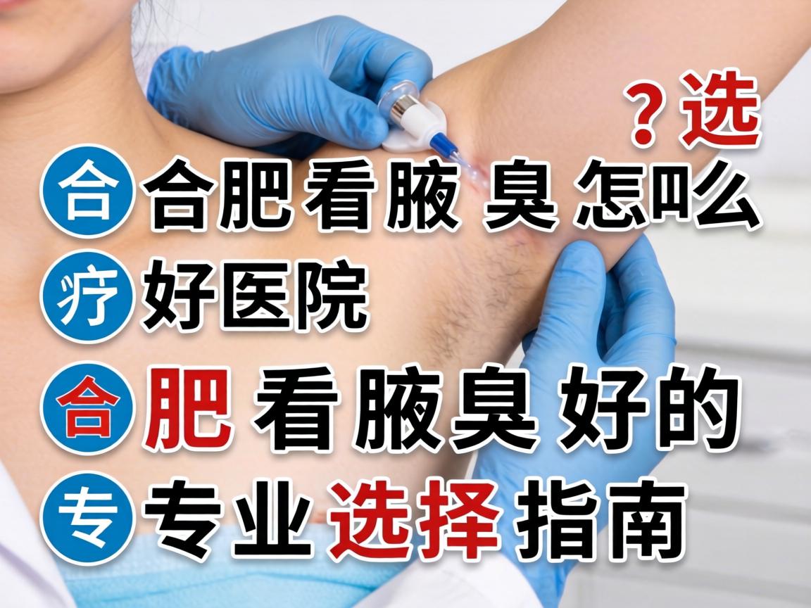 在合肥看腋臭好医院怎么选?合肥看腋臭好的专业选择指南 在合肥看腋臭好医院怎么选?合肥看腋臭好的专业选择指南