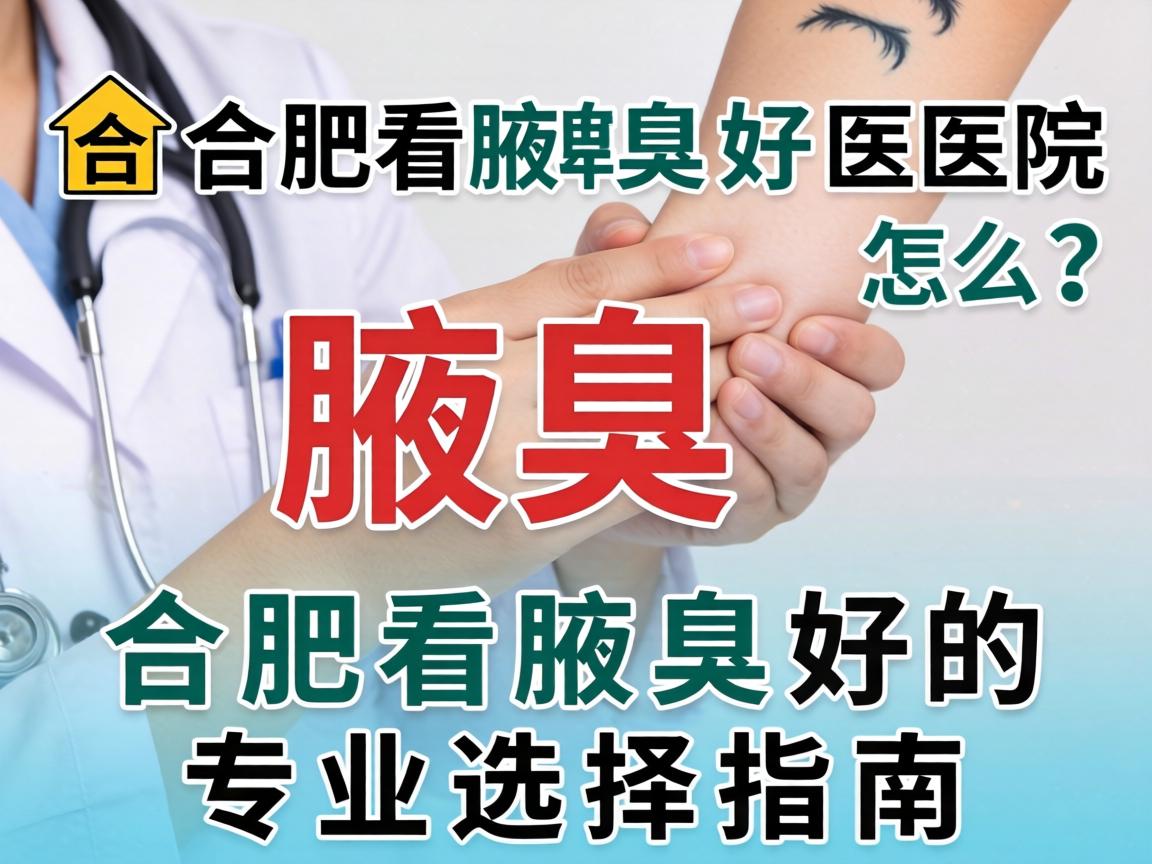 在合肥看腋臭好医院怎么选?合肥看腋臭好的专业选择指南 在合肥看腋臭好医院怎么选?合肥看腋臭好的专业选择指南