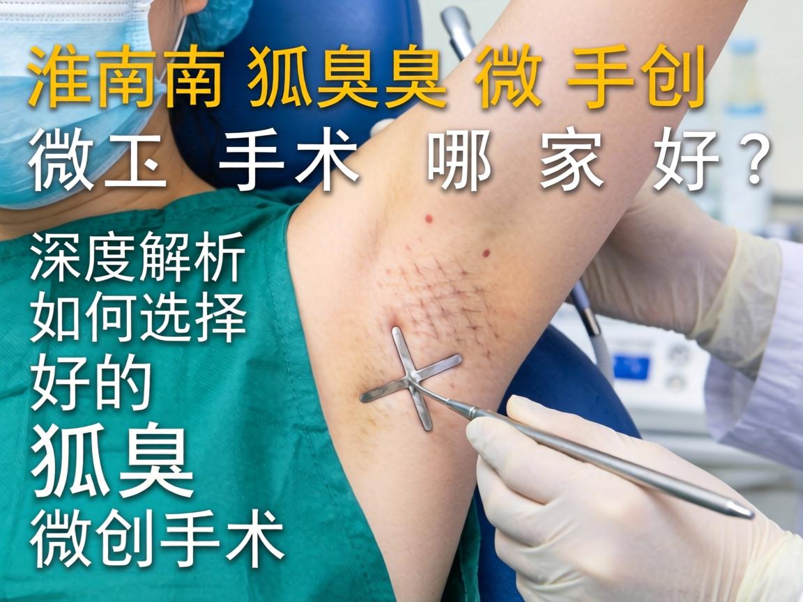 淮南狐臭微创手术哪家好？深度解析如何选择好的狐臭微创手术