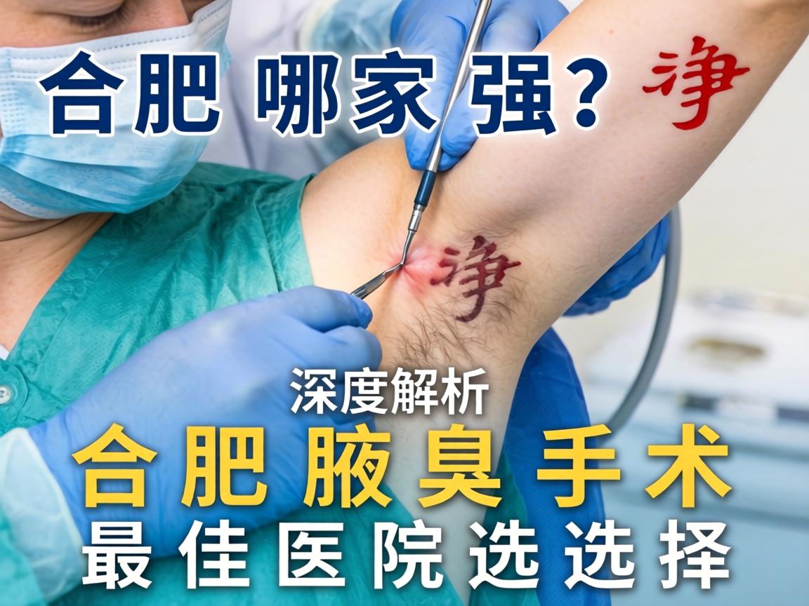 合肥腋臭手术哪家强？深度解析合肥腋臭手术最佳医院选择