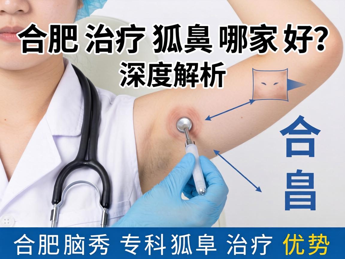合肥治疗狐臭哪家好？深度解析合肥腋秀专科狐臭治疗优势