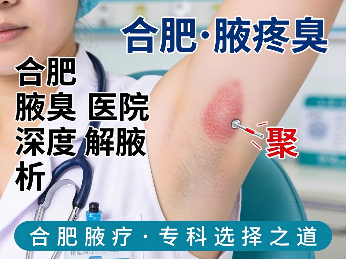 合肥腋臭医院深度解析，聚焦合肥腋臭专科选择之道