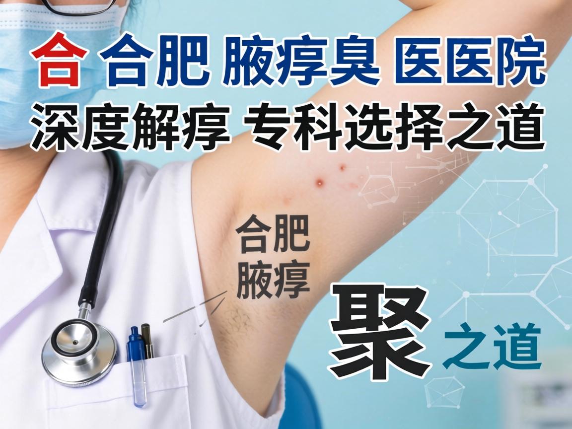 合肥腋臭医院深度解析，聚焦合肥腋臭专科选择之道