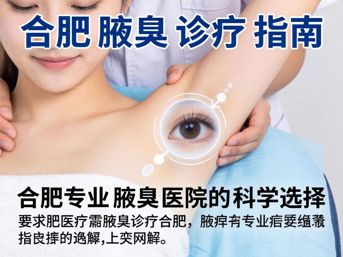 合肥腋臭诊疗指南，详解合肥专业腋臭医院的科学选择