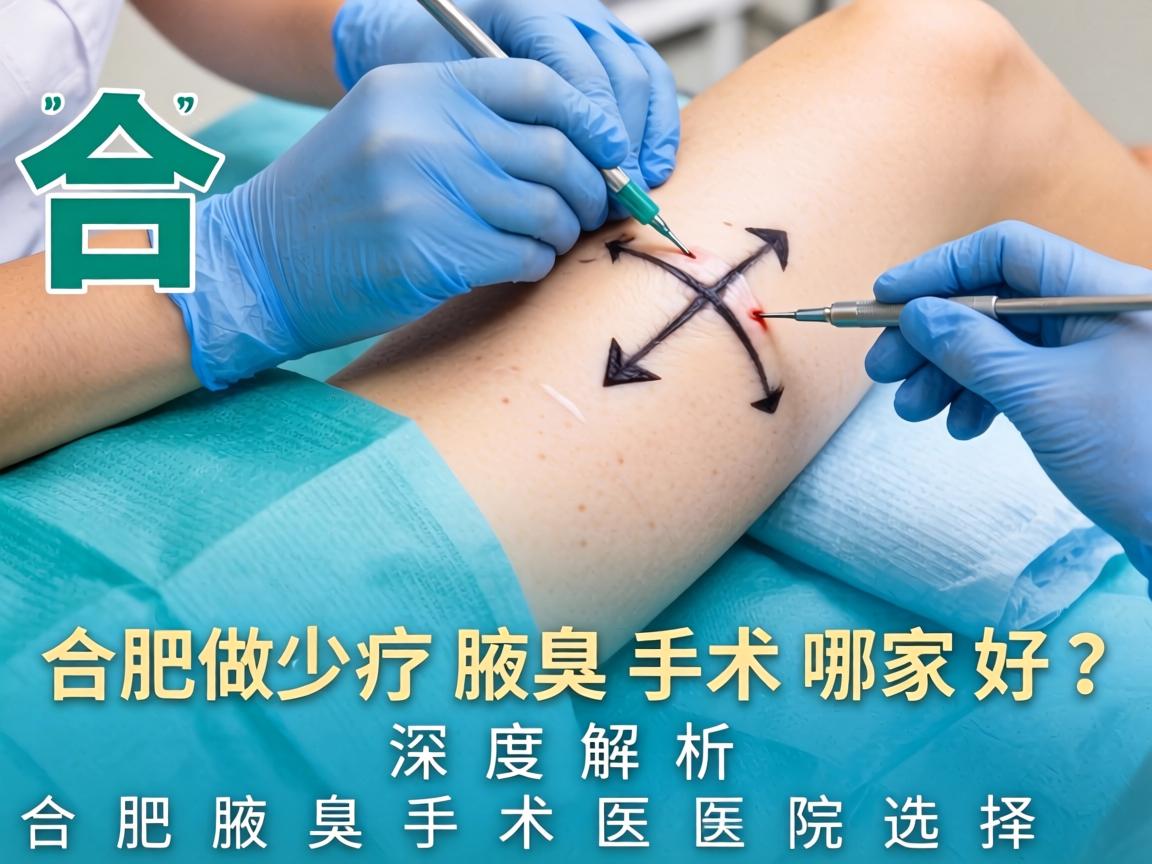 合肥做腋臭手术哪家好？深度解析合肥腋臭手术医院选择