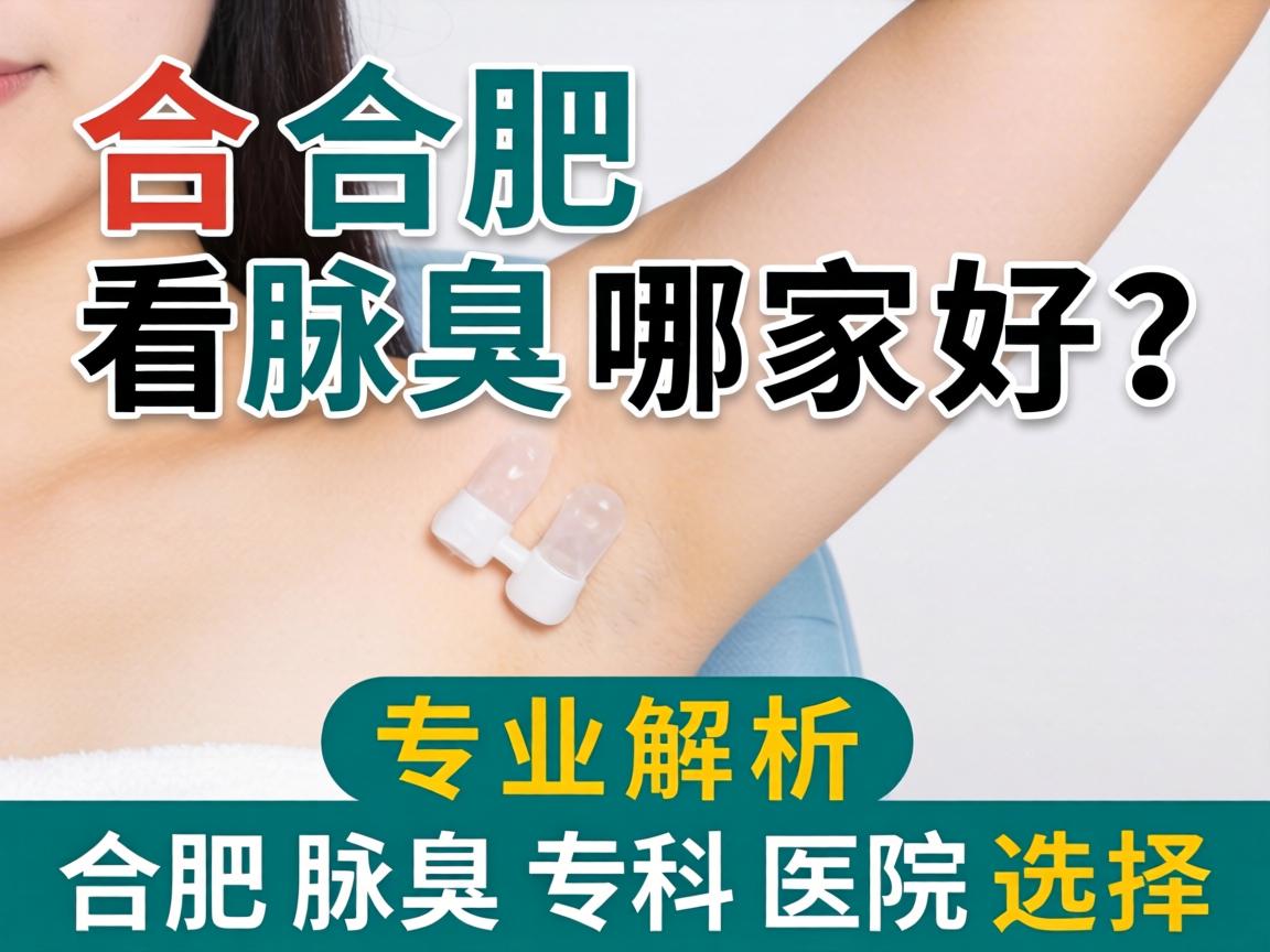 合肥看腋臭哪家好？专业解析合肥腋臭专科医院选择
