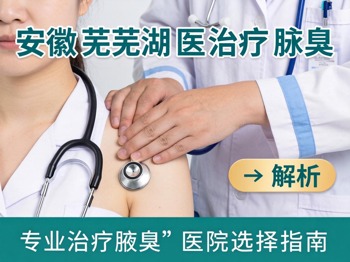 安徽芜湖治疗腋臭医院解析，专业治疗腋臭的医院选择指南