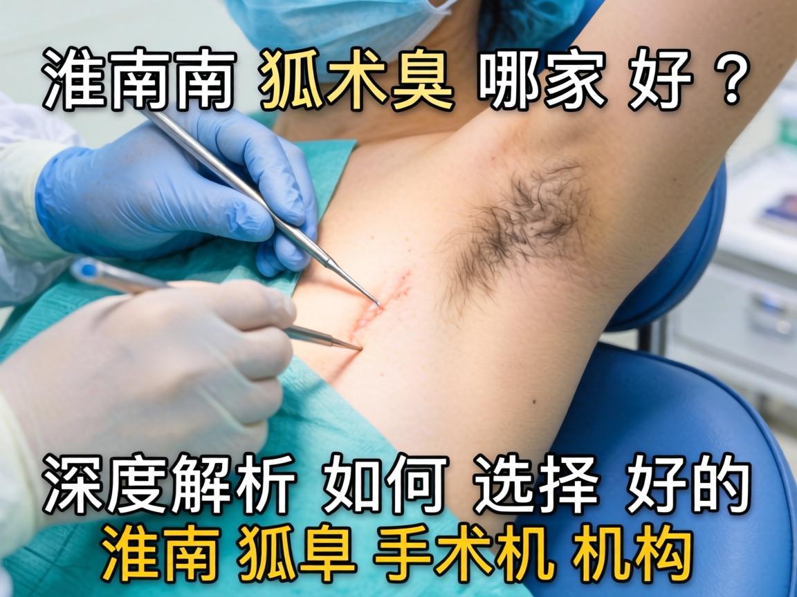 淮南狐臭手术哪家好？深度解析如何选择好的淮南狐臭手术机构