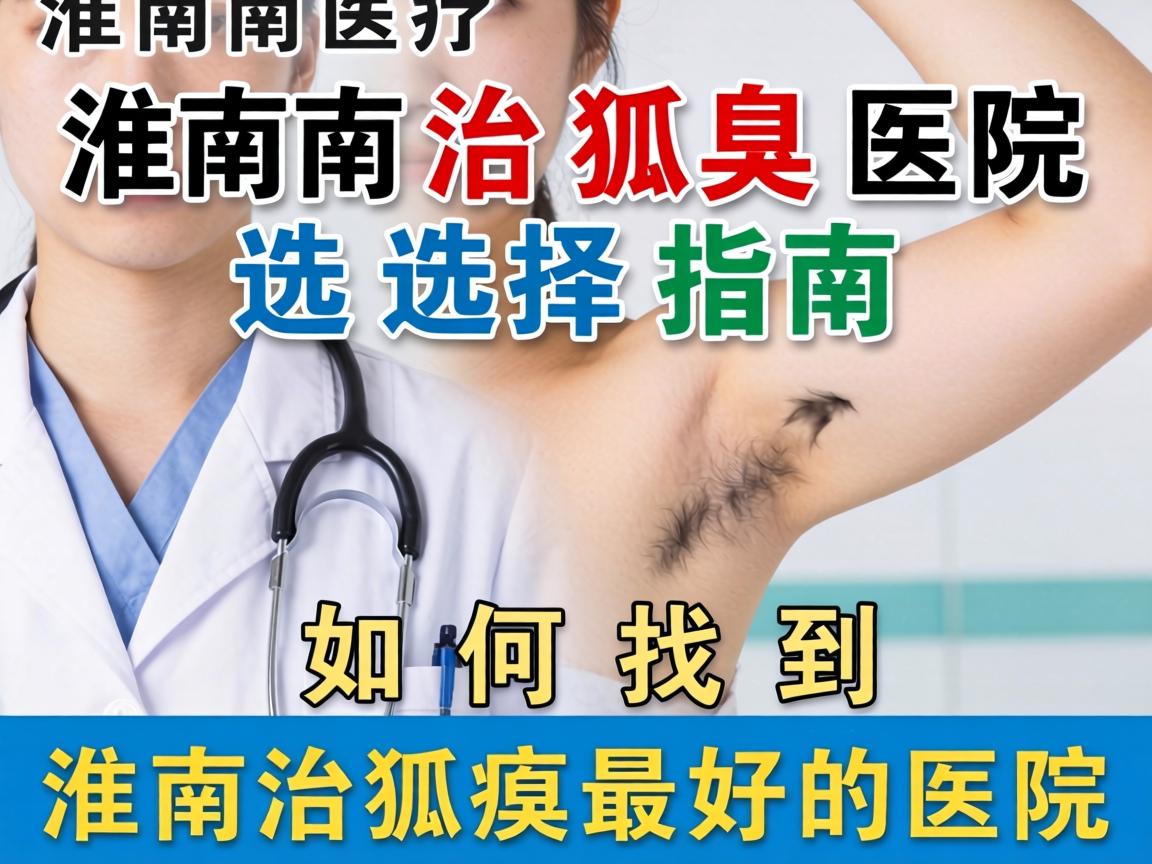 淮南治狐臭医院选择指南，如何找到淮南治狐臭最好的医院