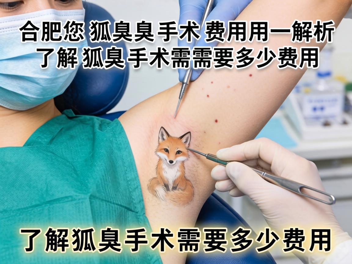 合肥狐臭手术费用解析，了解狐臭手术需要多少费用