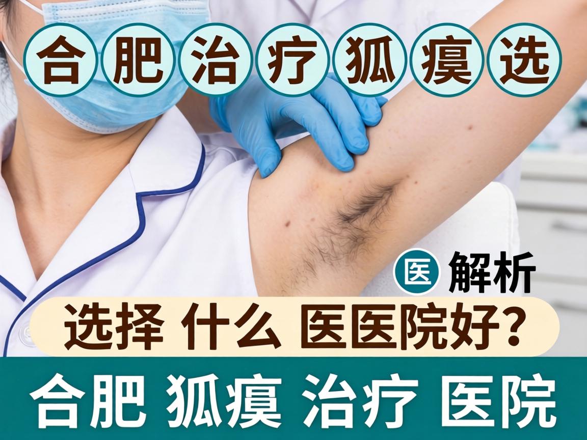 在合肥治疗狐臭选择什么医院好？解析合肥狐臭治疗医院