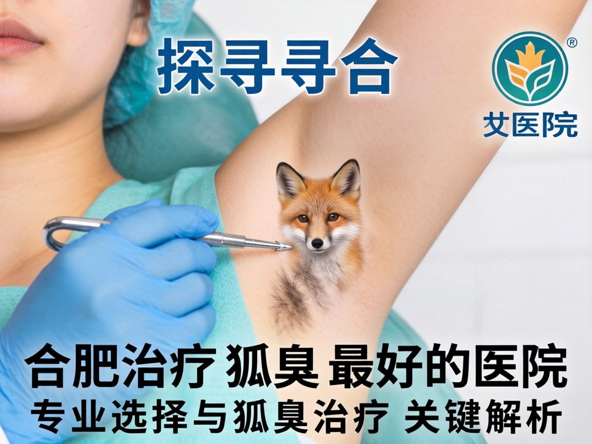 探寻合肥治疗狐臭最好的医院，专业选择与狐臭治疗关键解析