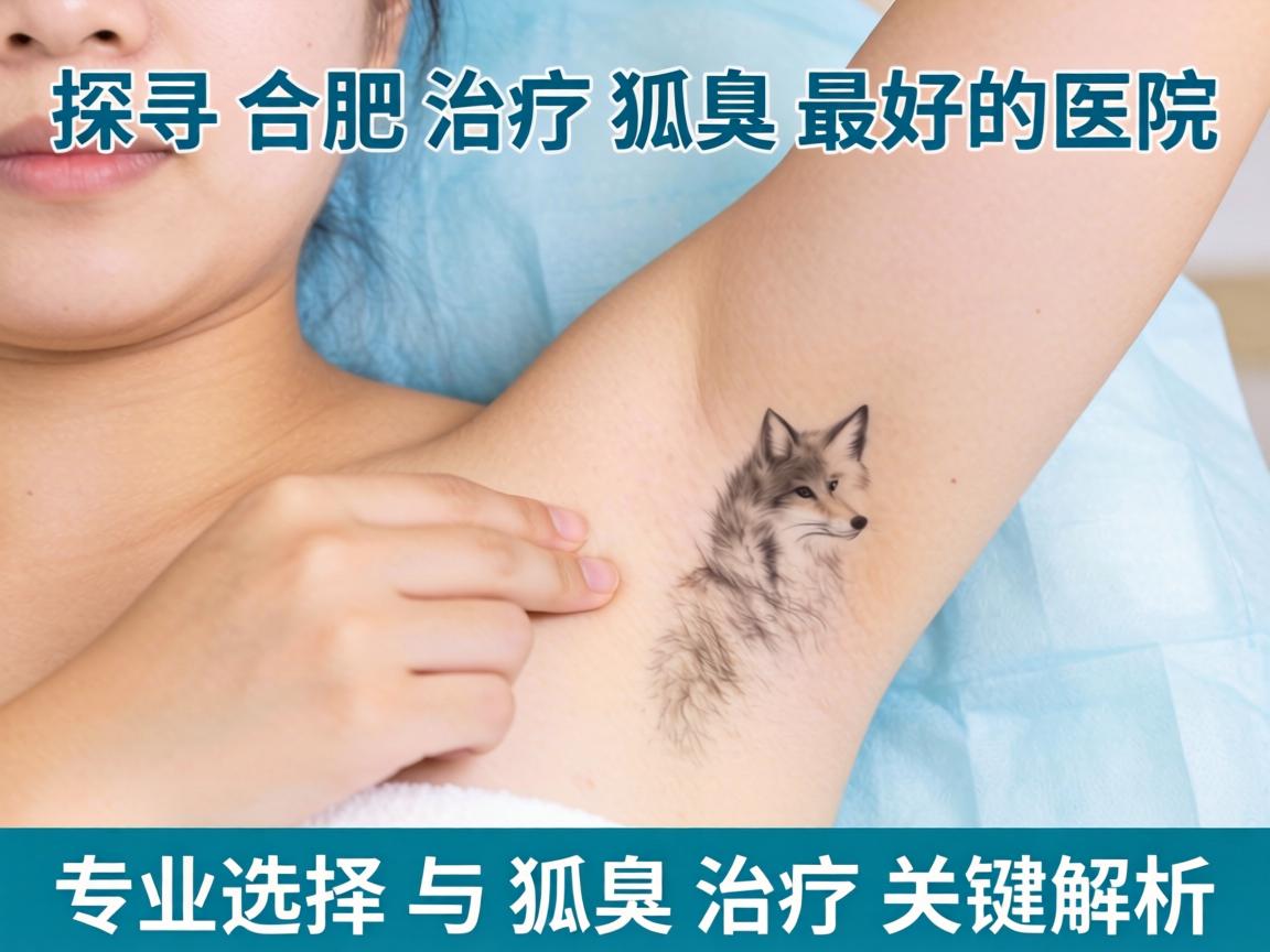 探寻合肥治疗狐臭最好的医院，专业选择与狐臭治疗关键解析