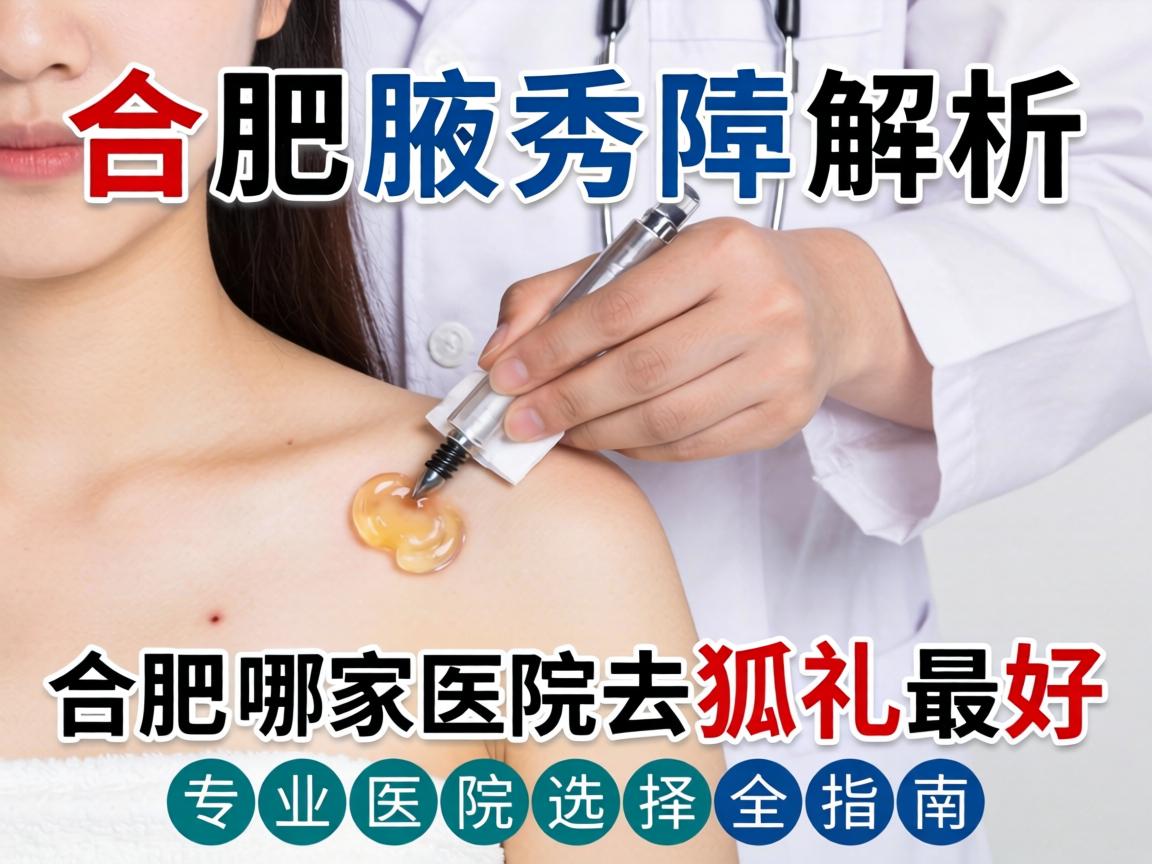 合肥腋秀解析，合肥哪家医院去狐臭最好，专业医院选择全指南