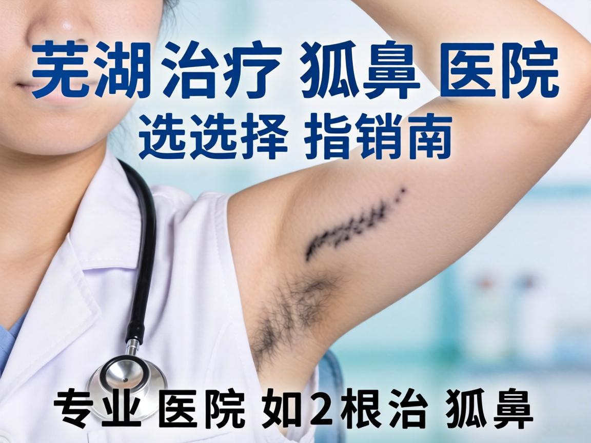 芜湖治疗狐臭医院选择指南，专业医院如何根治狐臭
