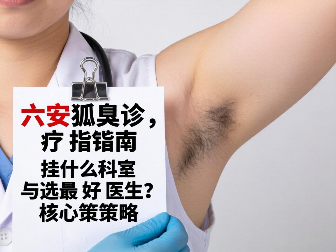 六安狐臭诊疗指南，挂什么科室与选最好医生的核心策略
