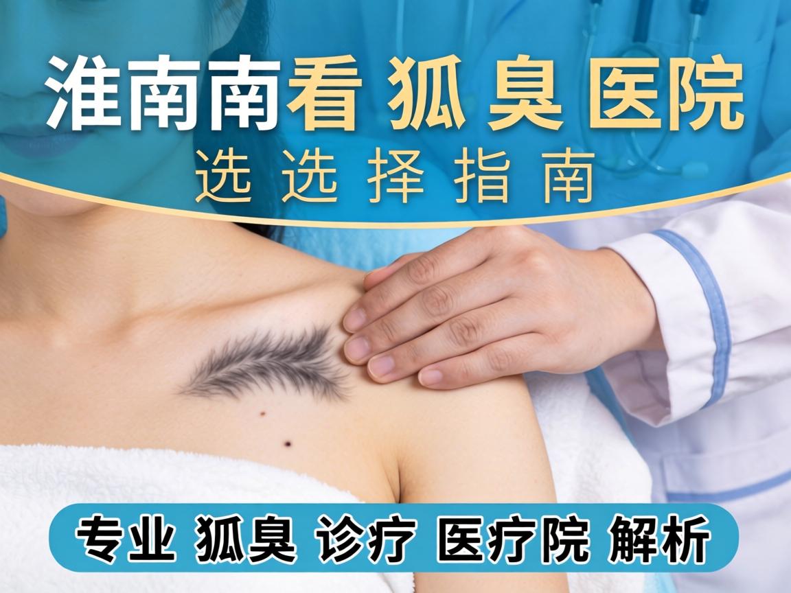 淮南看狐臭医院选择指南，专业狐臭诊疗医院解析