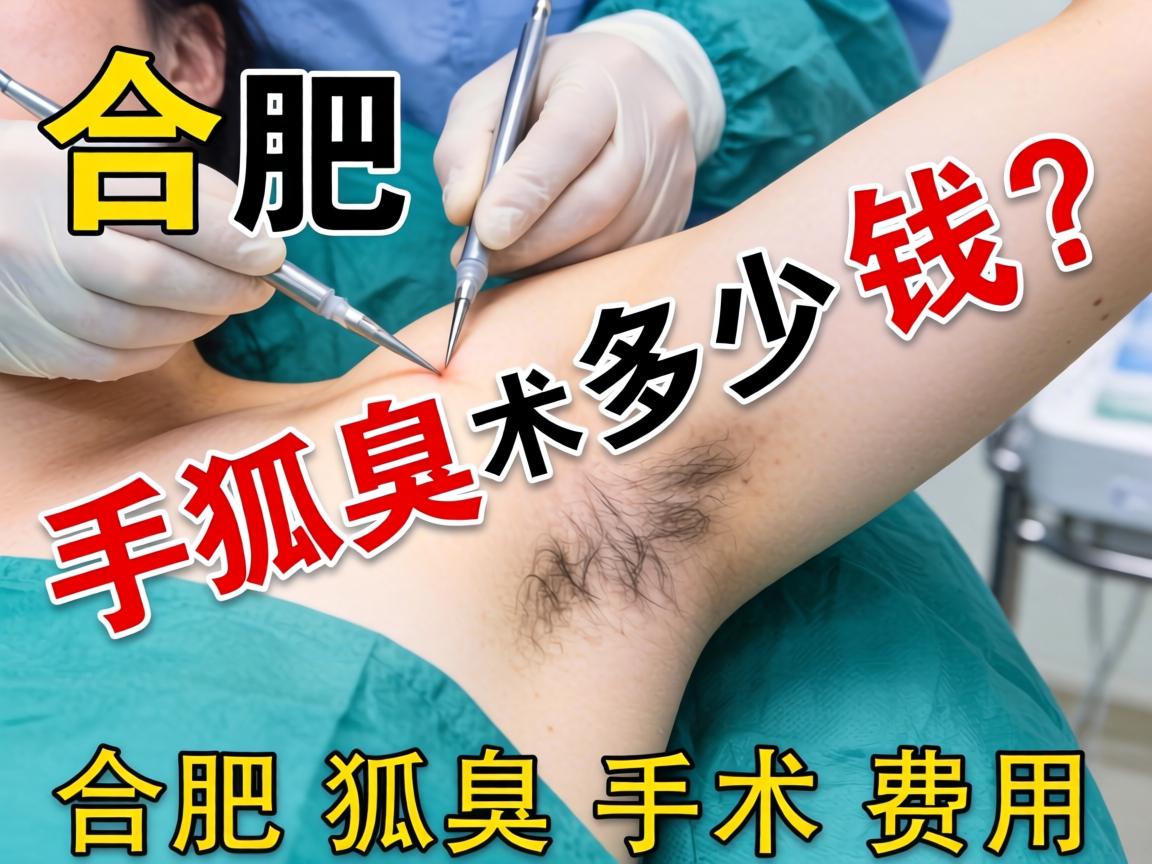 合肥狐臭手术多少钱？详解合肥狐臭手术费用