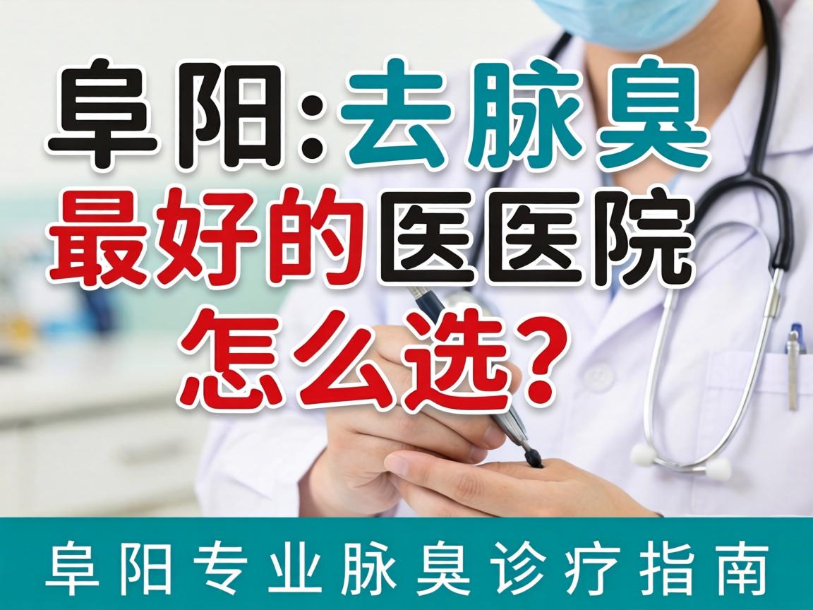 阜阳去腋臭最好的医院怎么选？阜阳专业腋臭诊疗指南
