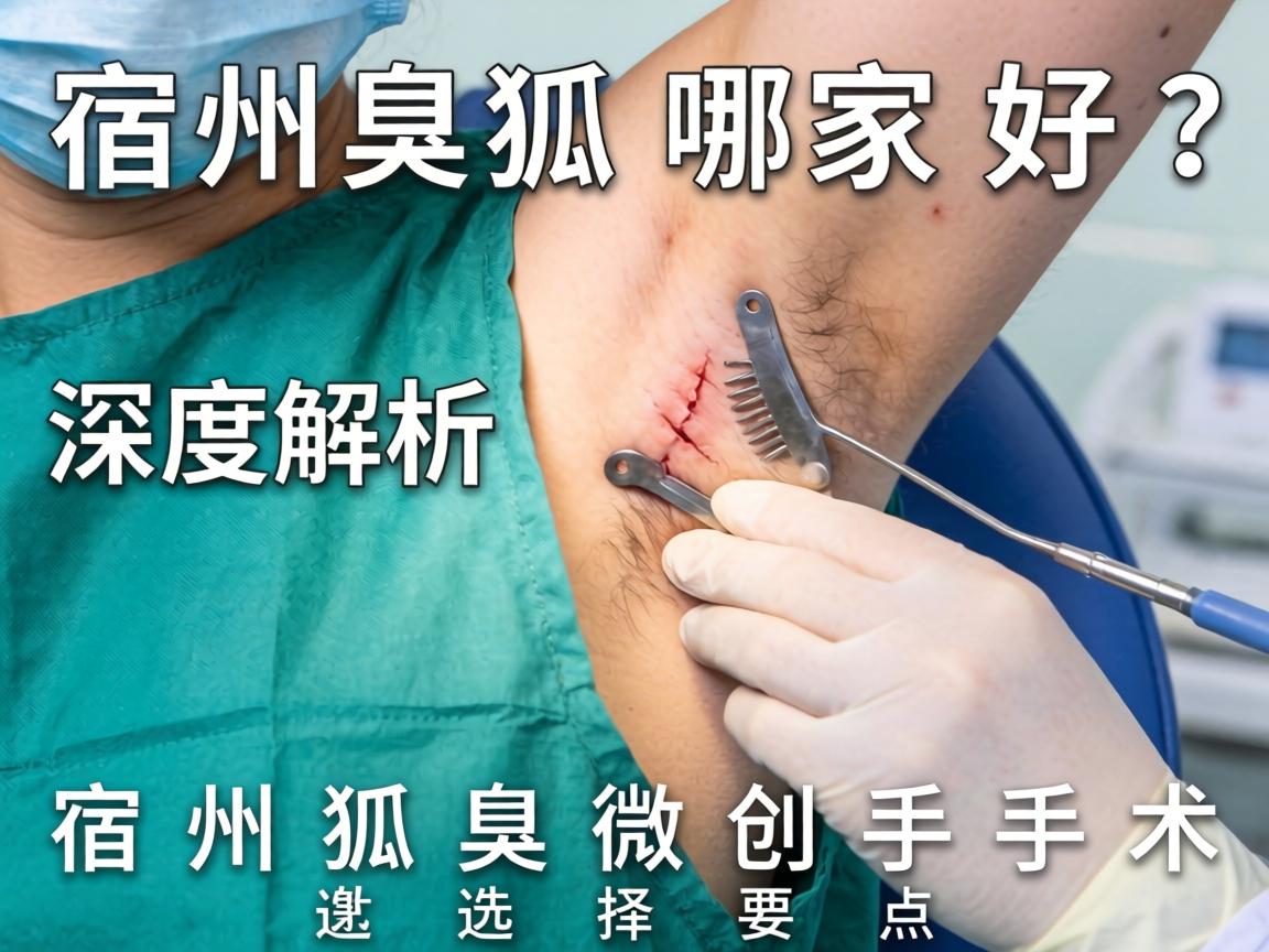 宿州狐臭微创手术哪家好?深度解析宿州狐臭微创手术选择要点 宿州狐臭微创手术哪家好?深度解析宿州狐臭微创手术选择要点