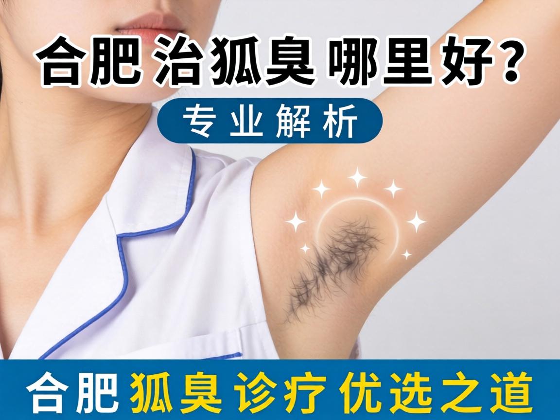 合肥治狐臭哪里好？专业解析合肥狐臭诊疗优选之道