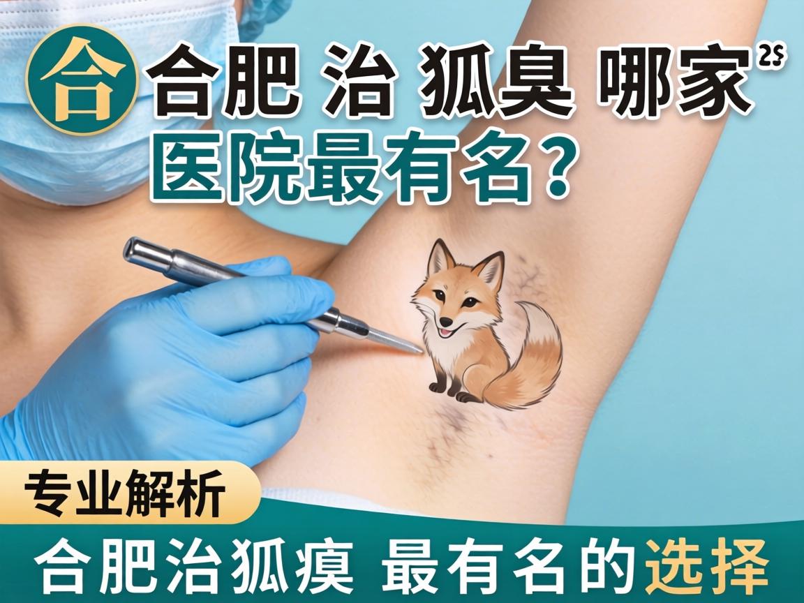 合肥治狐臭哪家医院最有名？专业解析合肥治狐臭最有名的选择