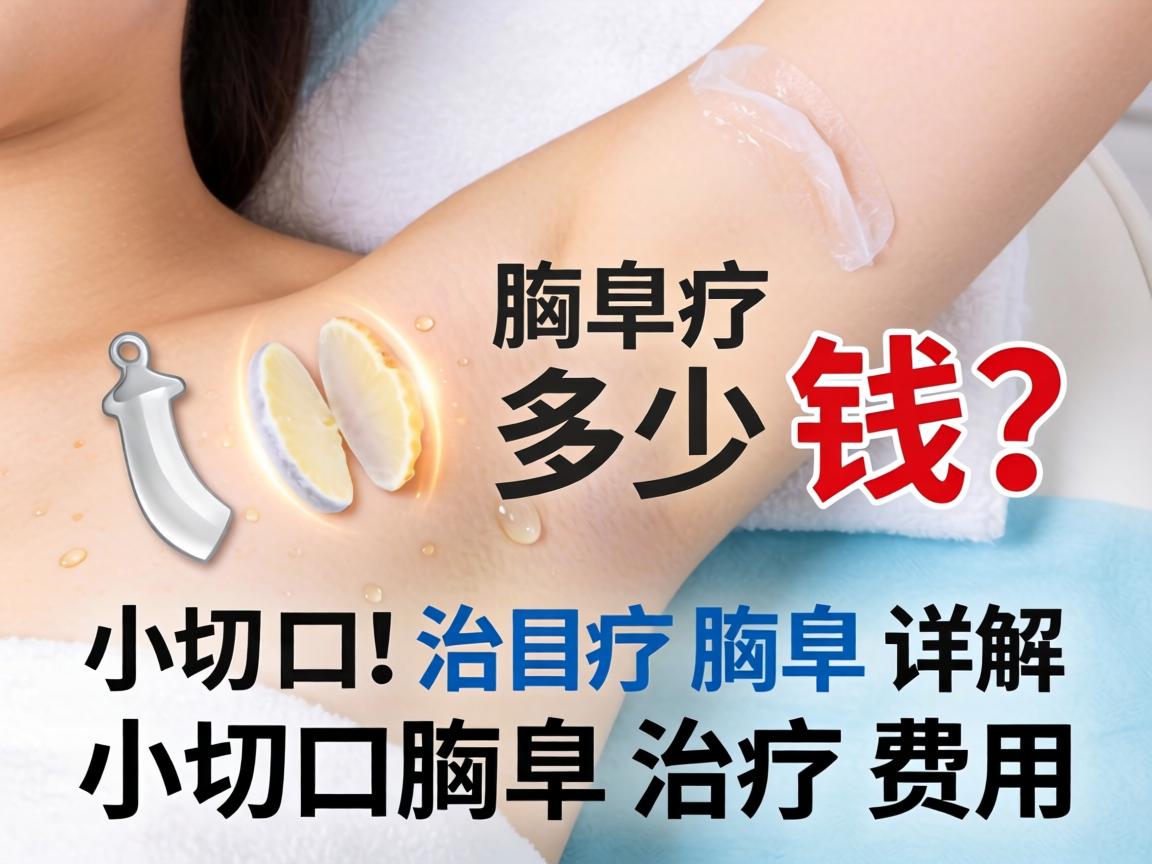 小切口治疗腋臭多少钱?详解小切口腋臭治疗费用 小切口治疗腋臭多少钱?详解小切口腋臭治疗费用