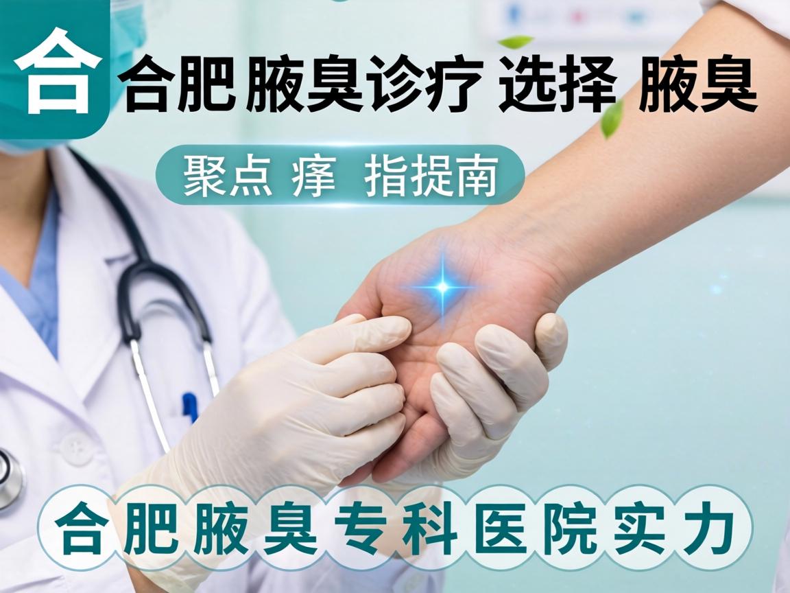 合肥腋臭诊疗选择指南，聚焦合肥腋臭专科医院实力