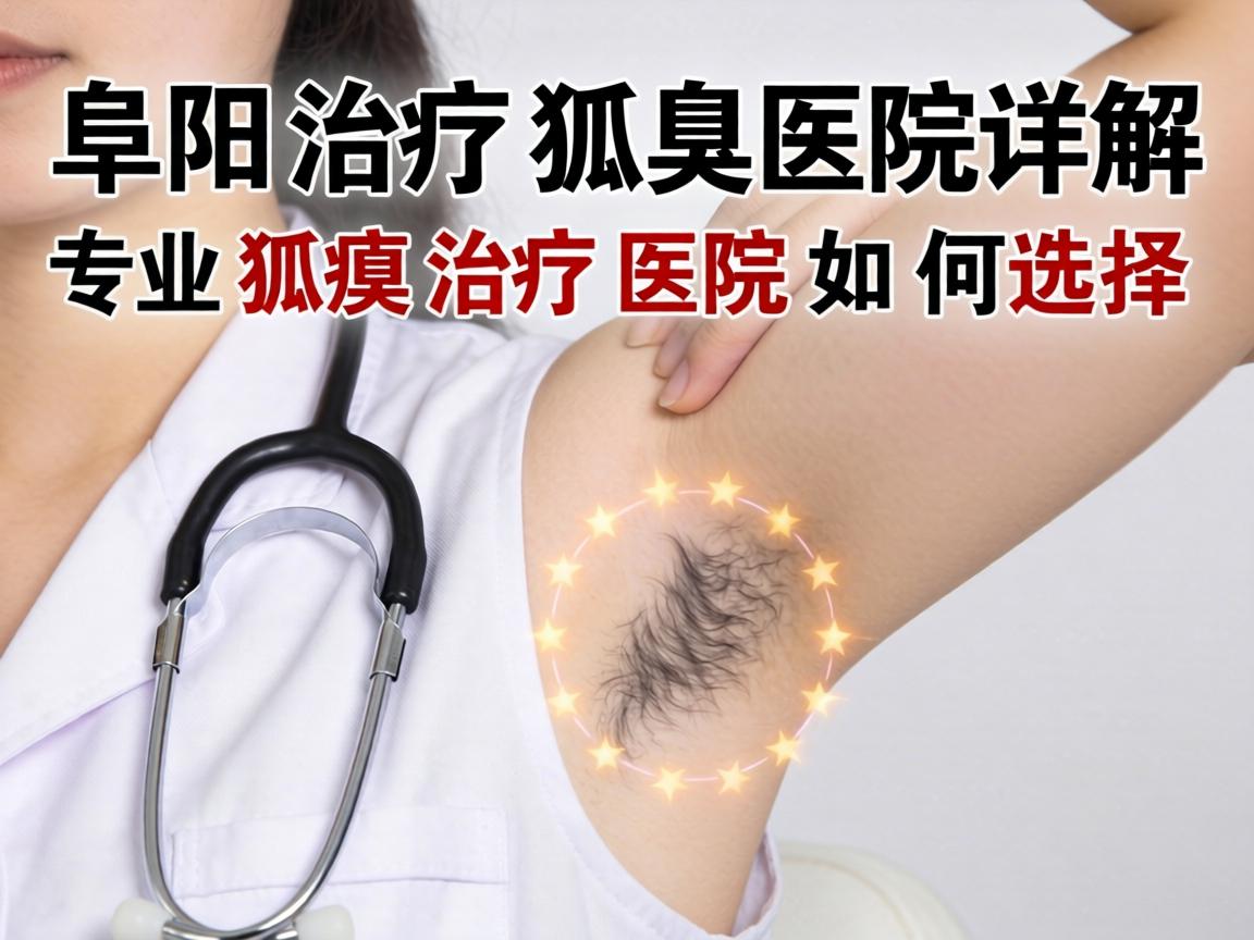 阜阳治疗狐臭医院详解，专业狐臭治疗医院如何选择