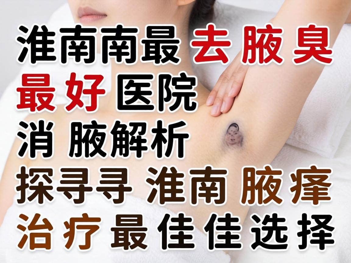 淮南去腋臭最好医院解析,探寻淮南腋臭治疗最佳选择 淮南去腋臭最好医院解析,探寻淮南腋臭治疗最佳选择