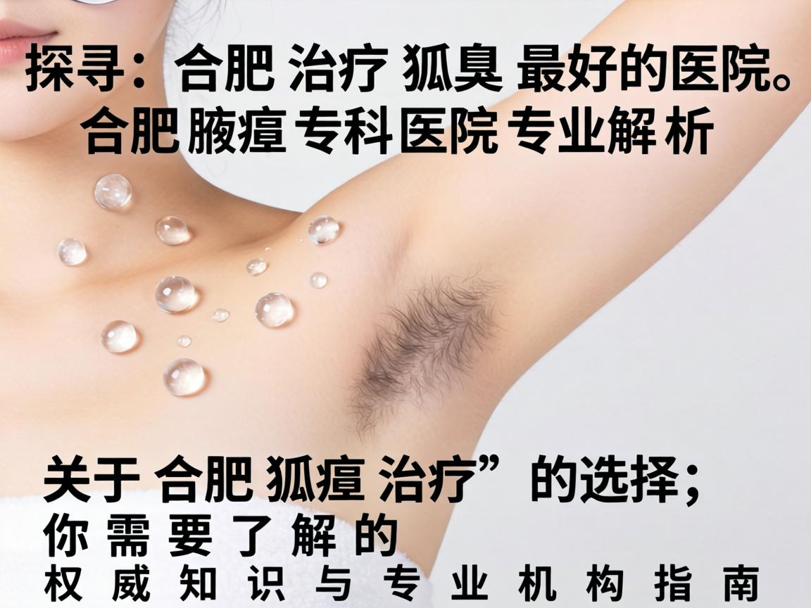 探寻合肥治疗狐臭最好的医院,合肥腋臭专科医院专业解析
关于合肥狐臭治疗的选择,你需要了解的权威知识与专业机构指南 探寻合肥治疗狐臭最好的医院,合肥腋臭专科医院专业解析
关于合肥狐臭治疗的选择,你需要了解的权威知识与专业机构指南