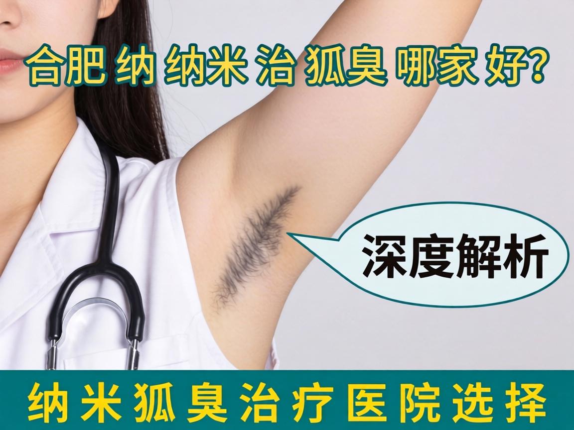 合肥纳米治狐臭哪家好？深度解析纳米狐臭治疗医院选择