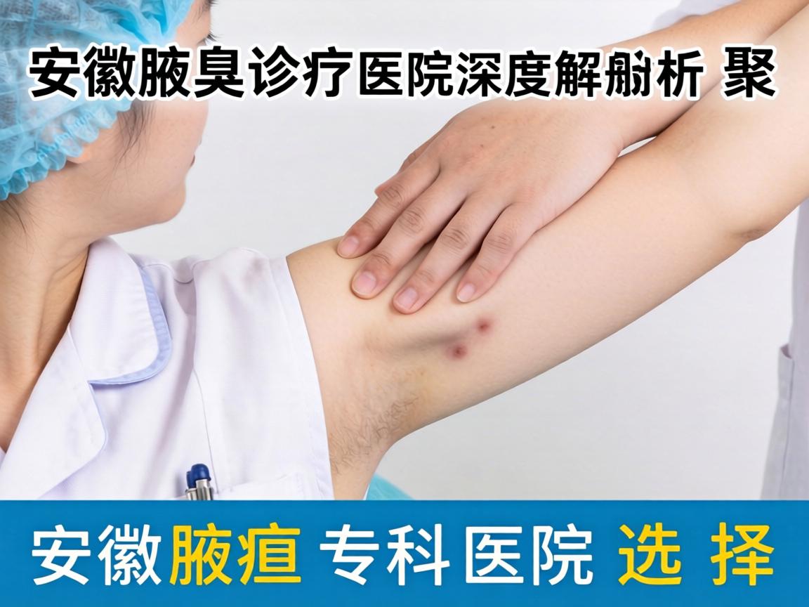 安徽腋臭诊疗医院深度解析，聚焦安徽腋臭专科医院选择