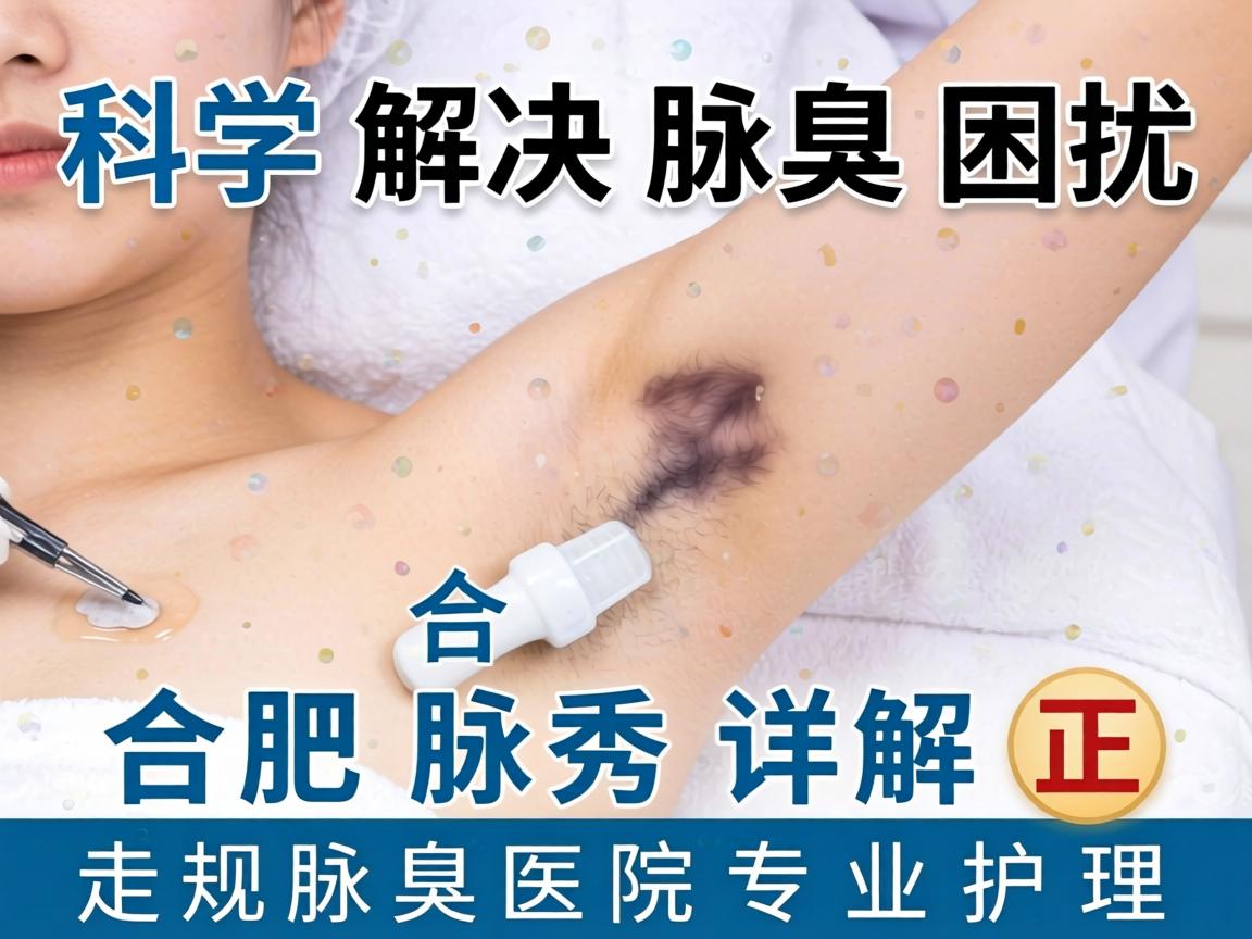 科学解决腋臭困扰，合肥腋秀详解正规腋臭医院专业护理