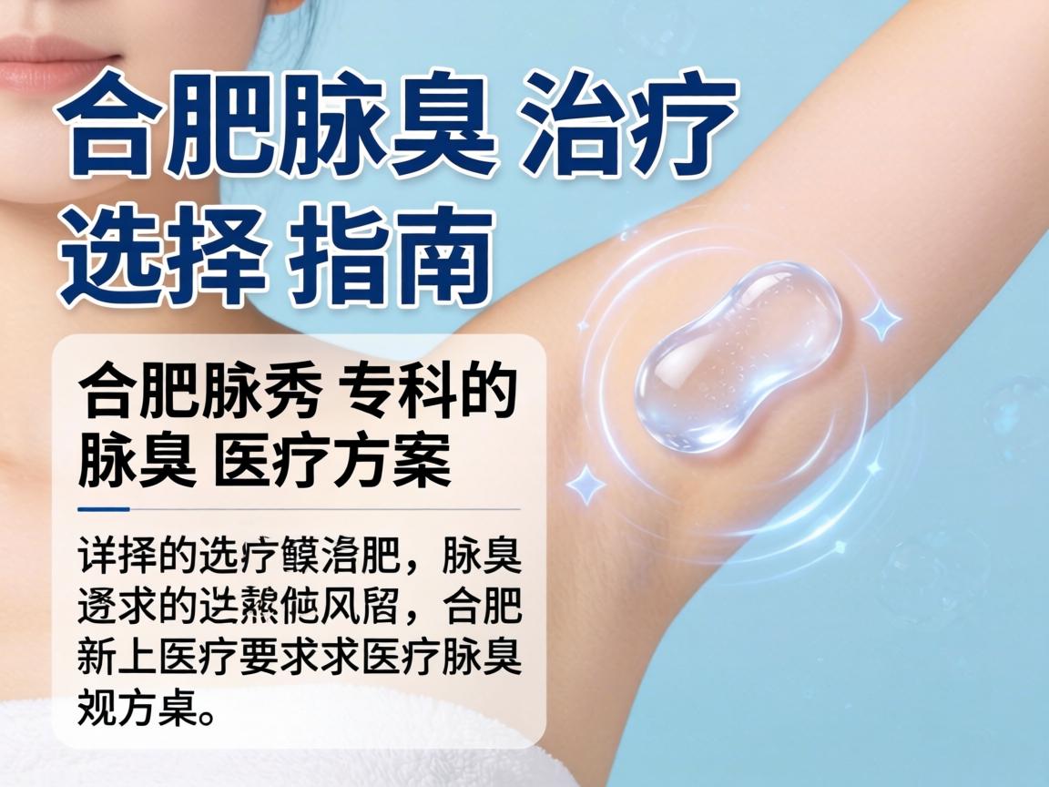 合肥腋臭治疗选择指南,详解合肥腋秀专科的腋臭医疗方案 合肥腋臭治疗选择指南,详解合肥腋秀专科的腋臭医疗方案