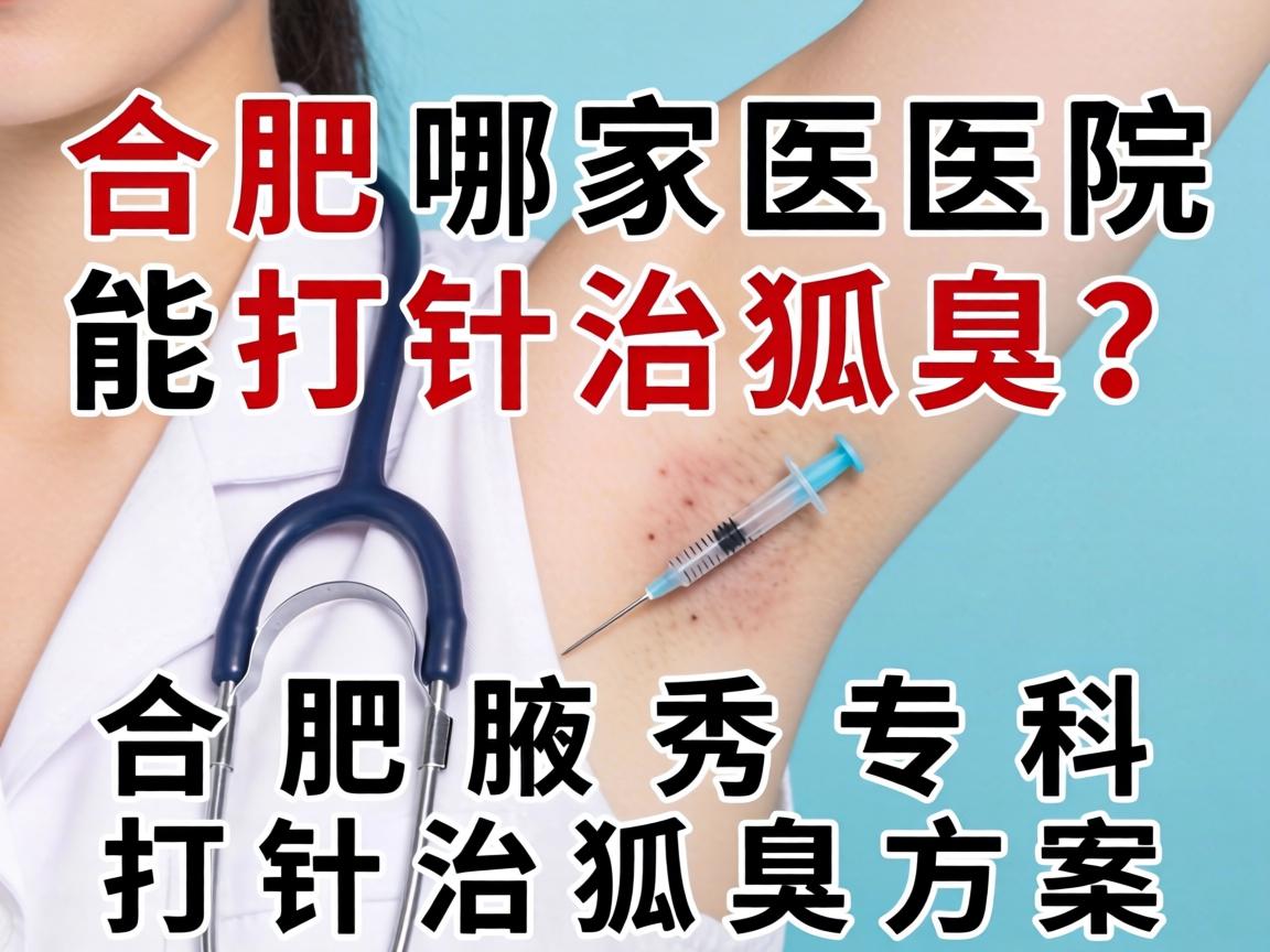 合肥哪家医院能打针治狐臭?详解合肥腋秀专科打针治狐臭方案 合肥哪家医院能打针治狐臭?详解合肥腋秀专科打针治狐臭方案