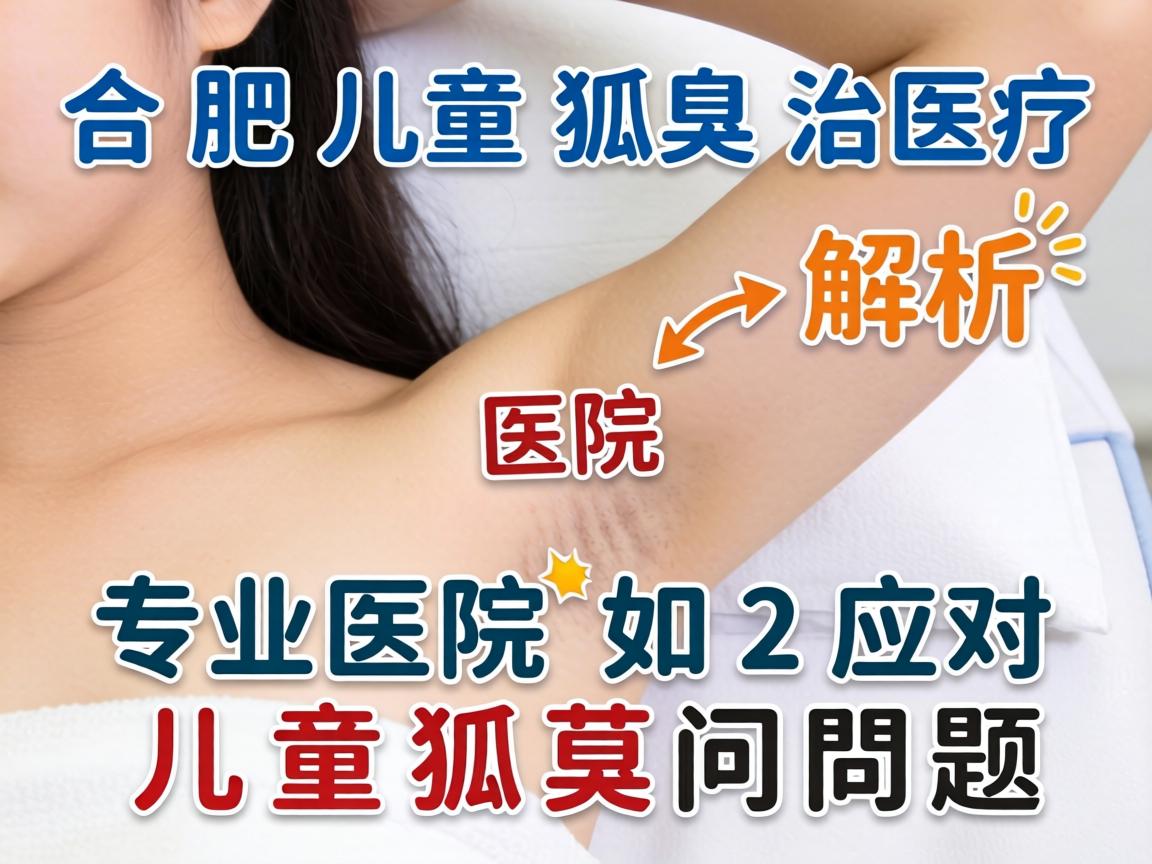 合肥儿童狐臭治疗医院解析，专业医院如何应对儿童狐臭问题