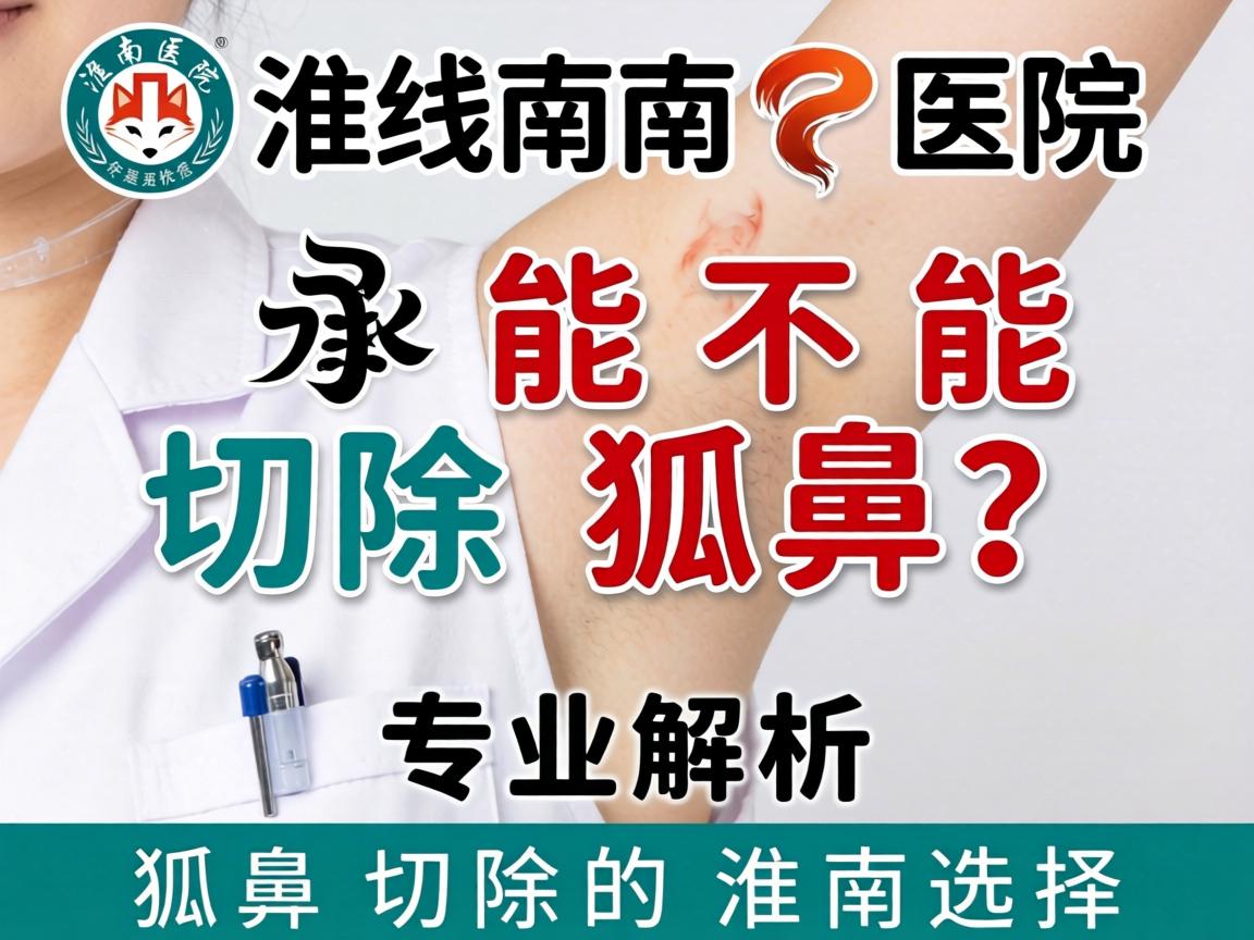 淮南医院能不能切除狐臭？专业解析狐臭切除的淮南选择