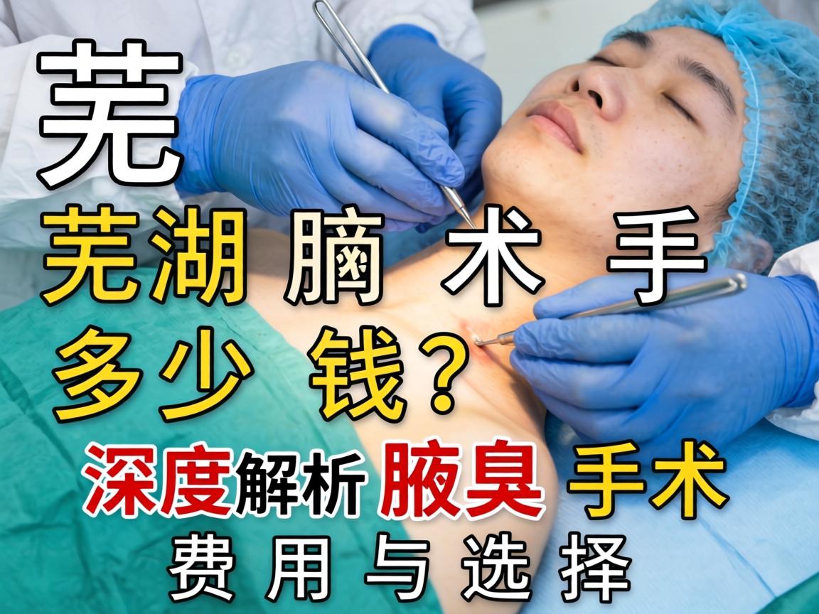 芜湖腋臭手术多少钱?深度解析腋臭手术费用与选择 芜湖腋臭手术多少钱?深度解析腋臭手术费用与选择