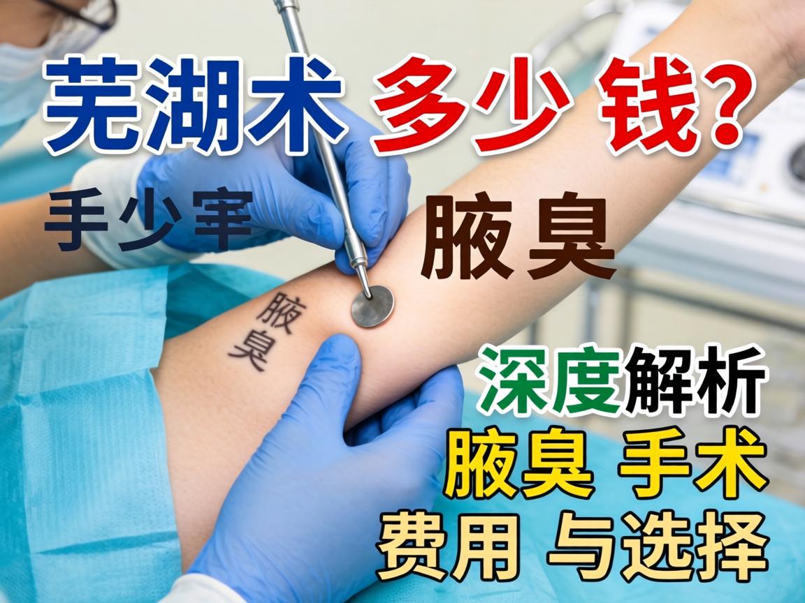芜湖腋臭手术多少钱?深度解析腋臭手术费用与选择 芜湖腋臭手术多少钱?深度解析腋臭手术费用与选择