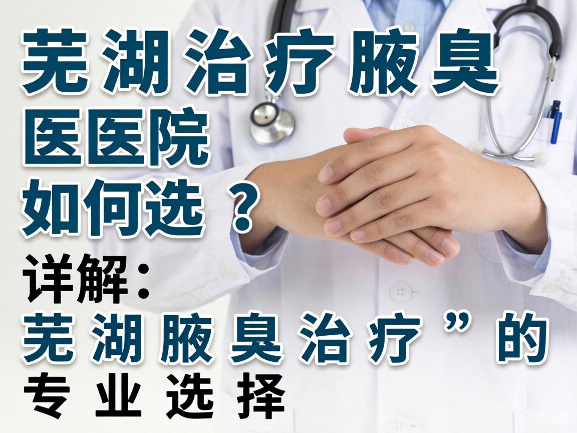 芜湖治疗腋臭医院如何选?详解芜湖腋臭治疗的专业选择 芜湖治疗腋臭医院如何选?详解芜湖腋臭治疗的专业选择