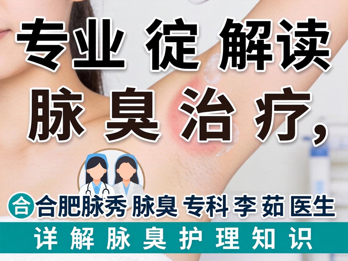 专业解读腋臭治疗，合肥腋秀腋臭专科李茹医生详解腋臭护理知识